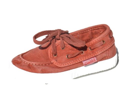 CIENTA - canvas instapschoen met veters - wine - Maat 24 | bol.com