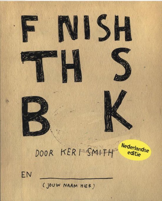 Cover van het boek 'Finish this book'