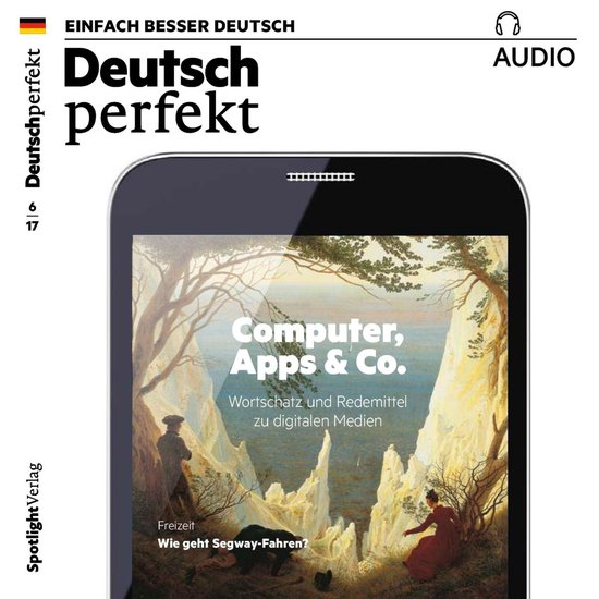 Deutsch lernen Audio - Computer, Apps & Co. - cover