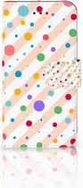 iPhone Xs Bookcover hoesje Dots