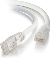 C2G 10m Cat5e Booted Unshielded (UTP) netwerkpatchkabel - wit