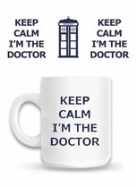 Doctor Who Keep Calm I'm The Doctor - Mok