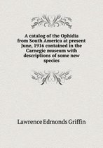 A catalog of the Ophidia from South America at present June, 1916 contained in the Carnegie museum with descriptions of some new species