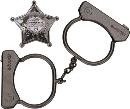 Gonher Handboeien En Badge Sheriff