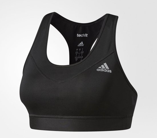 Adidas techfit sports bra sale