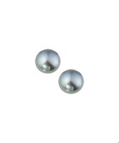 TFT Oorknoppen Parel Zilver Gerhodineerd Glanzend 5mm