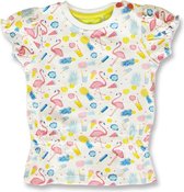 Lemon Beret t-shirt meisjes - wit - 141877 - maat 74
