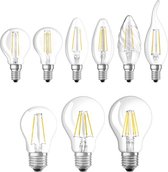 OSRAM 4058075123052 LED-lamp Energielabel A++ (A++ - E) E27 Peer 11 W = 100 W Neutraalwit (Ø x l) 60 mm x 105 mm Filament / Retro-LED 1 stuk(s)