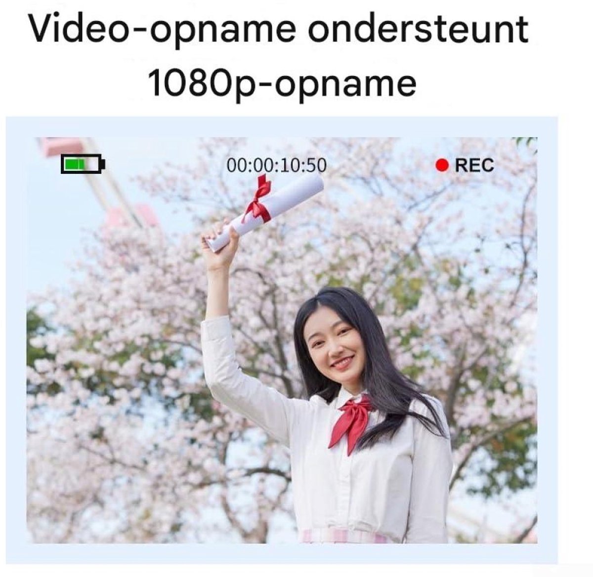 Ynkkvre - 4K Ultra HD CCD Digitale Camera - Digitale Camera - Fototoestel - Fotocamera - Mini Compacte Point-and-Shoot Camera - 96 Megapixel resolutie - 16x digitale zoom - 2,4-inch IPS-scherm - Full HD 1080p video - Paars thumbnail 5