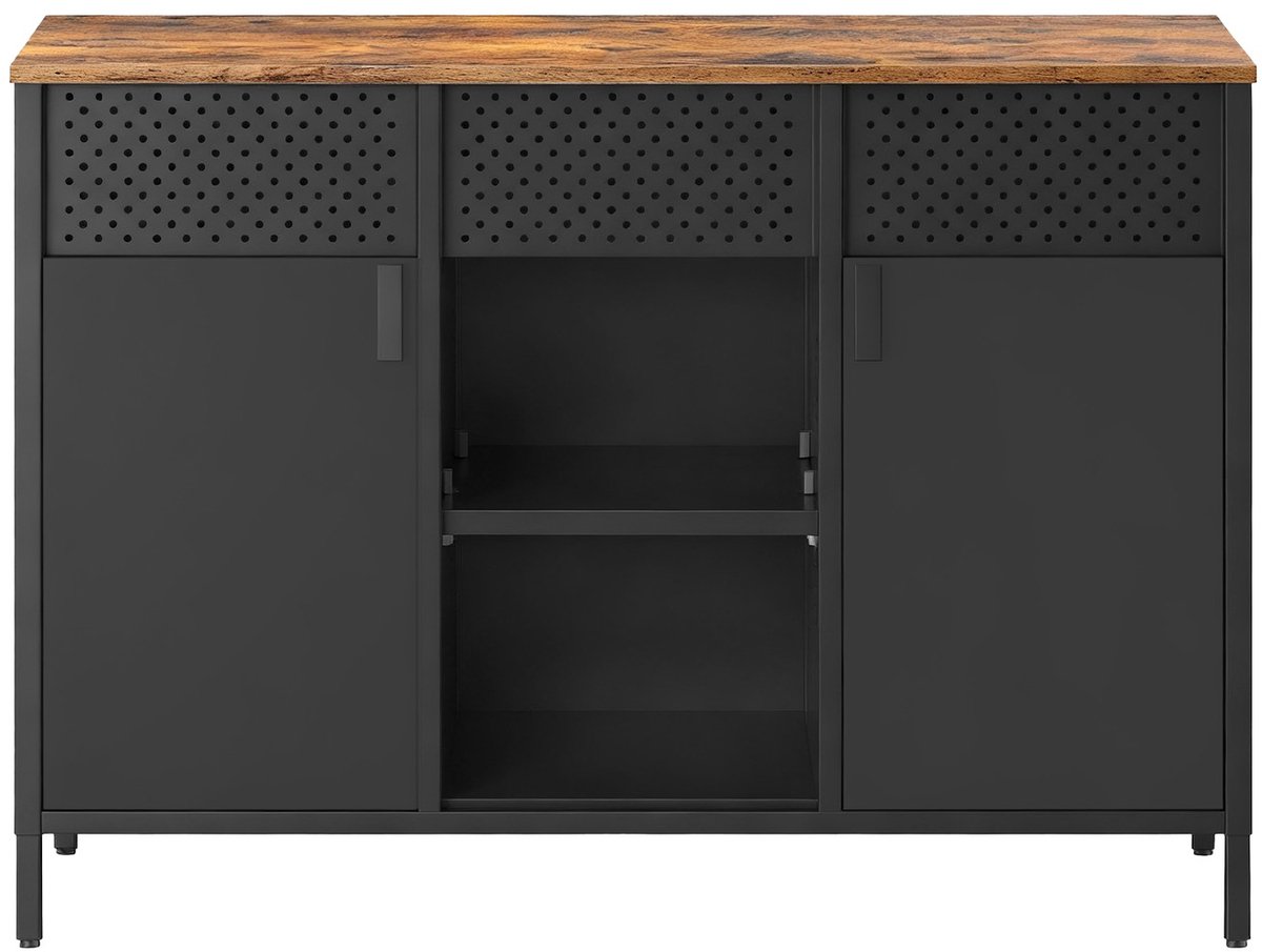 Dressoir – Opbergkast met dubbele deuren – Met magneetsluiting