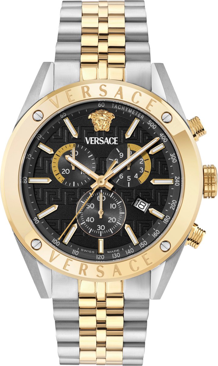Versace VEKJA0525 Athletics Chrono heren horloge 44 mm