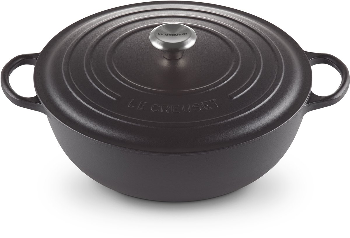 Le Creuset Signature Marmite Mat Zwart Ø 26cm 4,1l