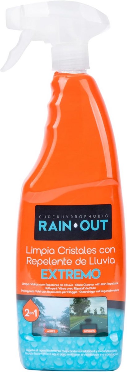 Super Hydrofobe Regenspray voor Ramen en Autoruiten - Uitzonderlijke Waterafstoting