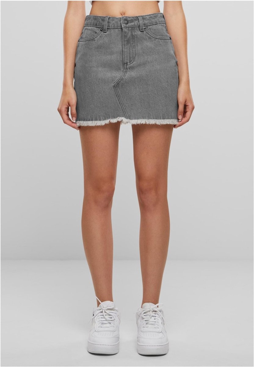 Urban Classics Heavy Mini Korte rok Taille 33 inch Grijs