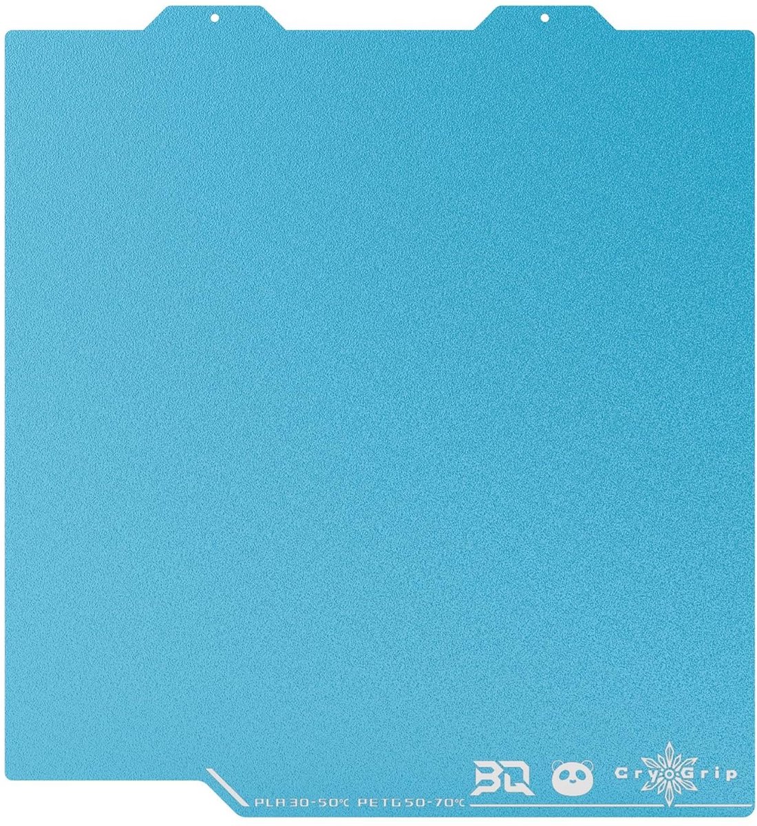 Dubbelzijdige Bouwplaat 184x184mm voor 3D Printer - Witte/Grip Oppervlakt
