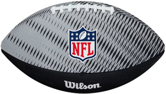 Wilson NFL Team Tailgate Football Junior Team Raiders