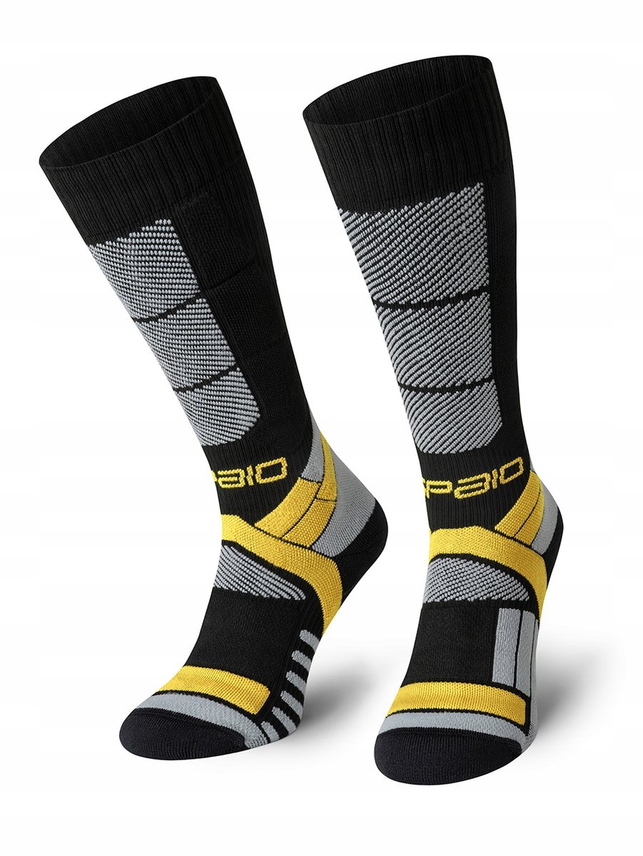 Spaio Thermo-Evo 02 Compressie Skischokken 41-43 Zwart