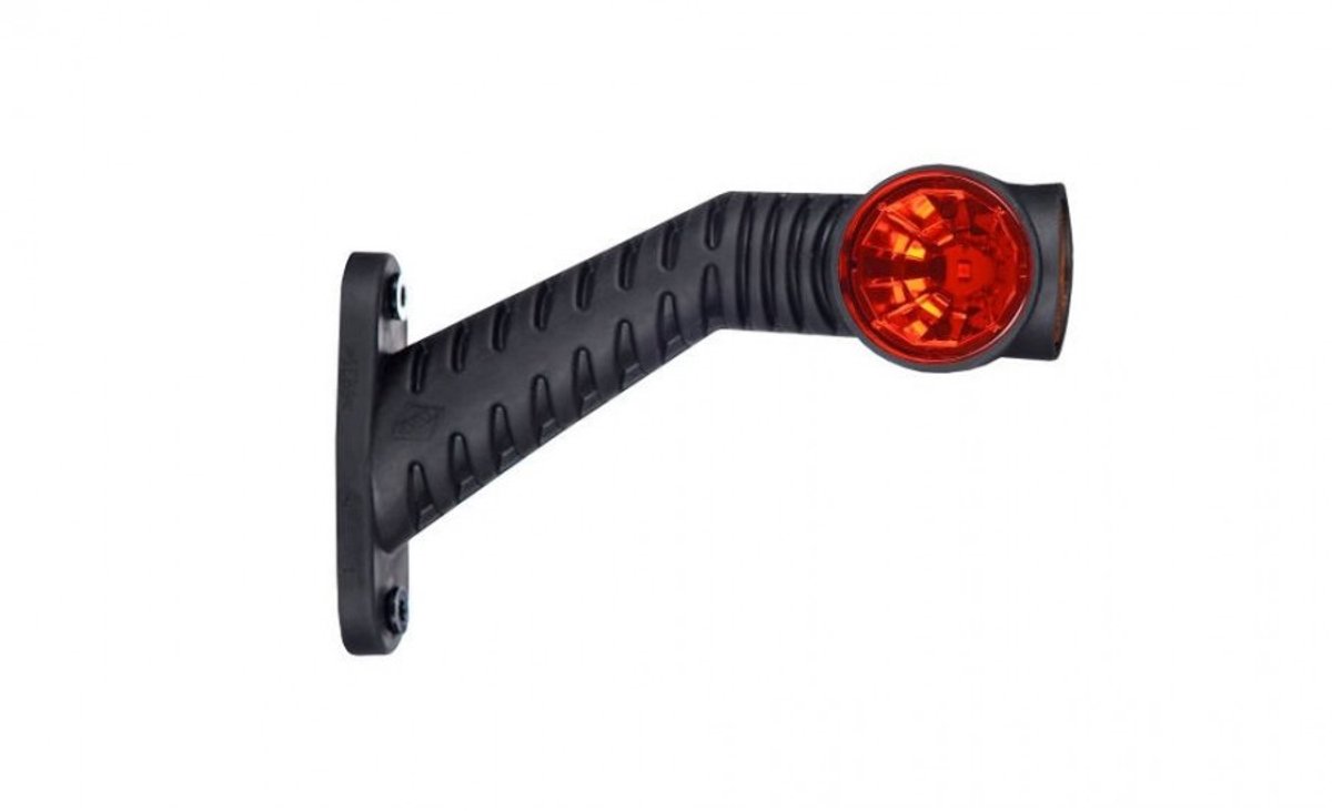 led breedtelamp rechts 175mm 4x led - aanhanger zijlamp - zijlicht - breedtelicht