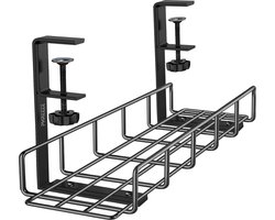 Phreeze Kabelgoot Bureau - Bureau Organizer - Kabel Organiser - Cable Management met Klemmen - Zonder Boren
