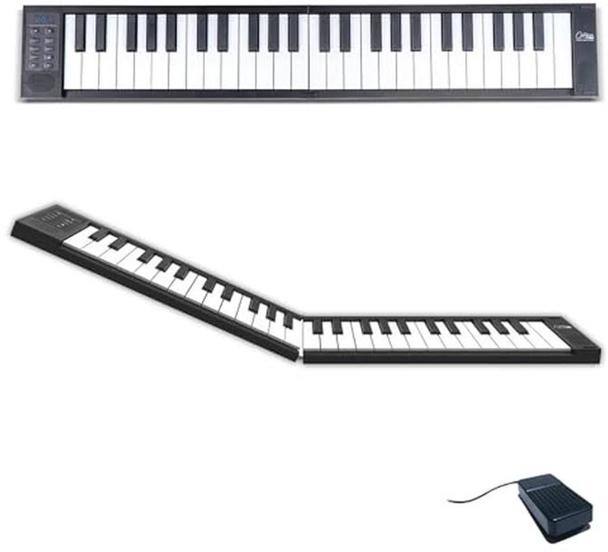 49 Key Draagbare Digitale Piano - USB MIDI Controller met Oplaadbare Batterij