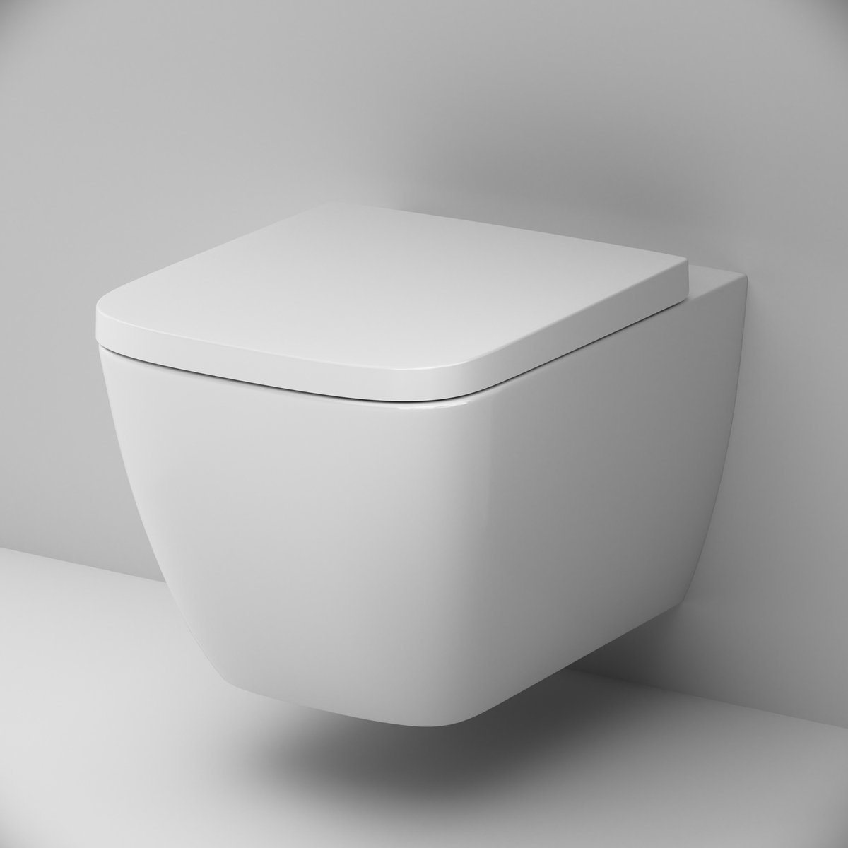 AM.PM Gem - Hangtoilet - Softclose Toiletbril - Randloos diepspoel - AquaSpin - WC Pot
