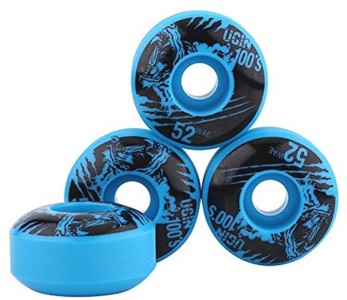 Skateboard Wielen 4 Stuks Hoogwaardige PU 52mm x 30mm voor Basic Skateboarden