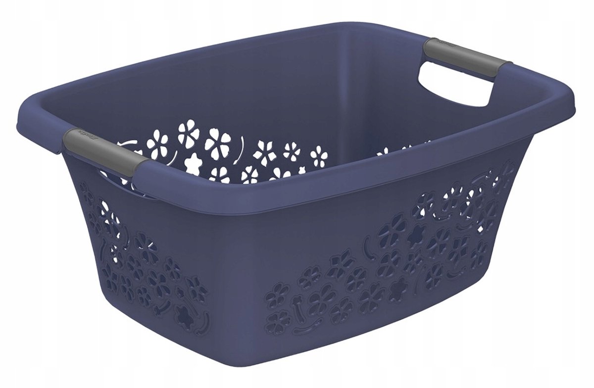 Rotho Flowers Wasmand 25L Horizon Blauw