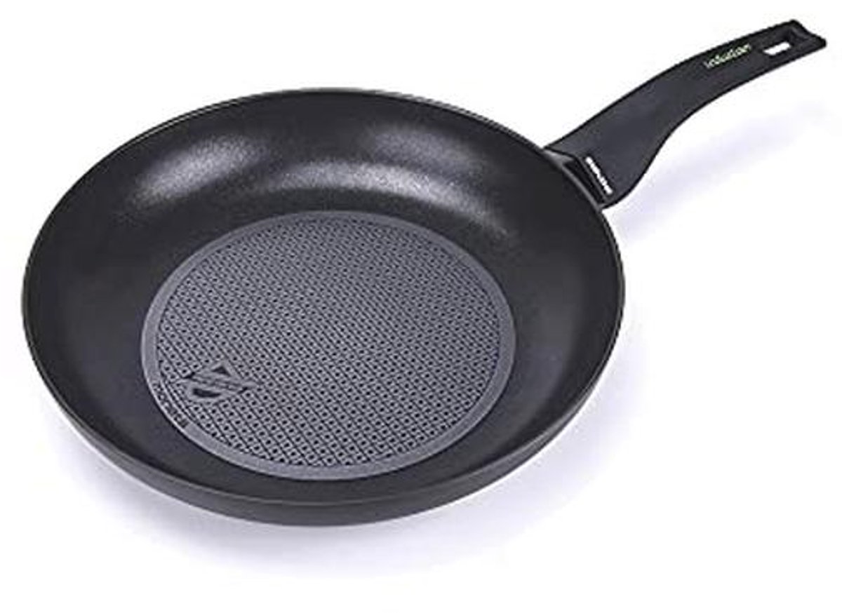 Aluminium Braadpan 28 cm met Beschermende Basis