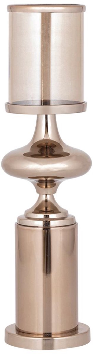 PTMD Windlicht Rodire - Bruin - 11x11x41cm