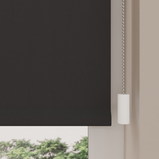 Store enrouleur électrique Easy Blackout - Noir - 150 x 190 cm - CMD-03