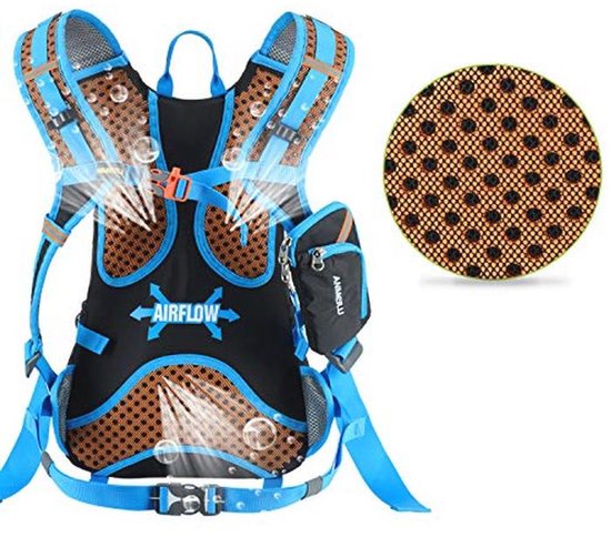 YDHfdc 2-in-1 Waterdichte Rugzakhoes – 18-30L Met Reflecterende Strepen, Voor Wandelen, Fietsen & Kamperen (Fluo Groen + Zwart)