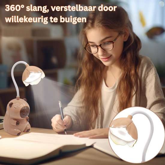 White-Label® Bureaulamp Kinderkamer - Tafellamp - Daglichtlamp — afbeelding 3