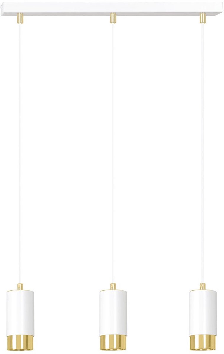 FUMIKO 3 WH/GOLD
