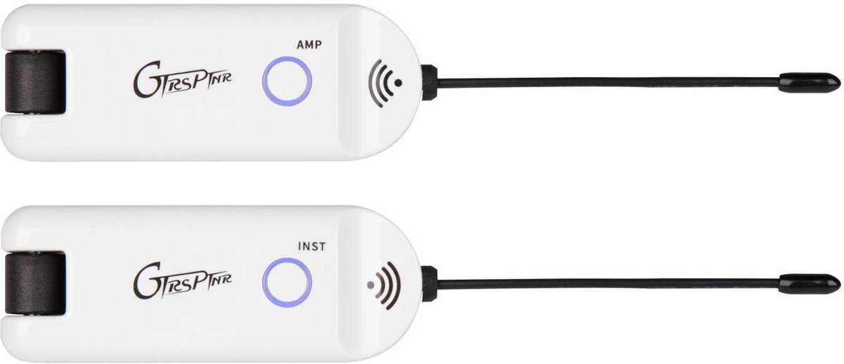 Mooer GTRS GWU4 UHF Wireless Plug White draadloos gitaarsysteem