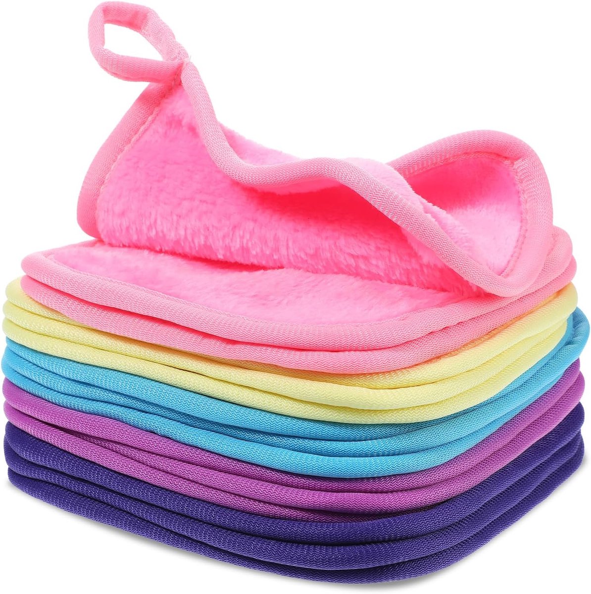 15 Pack Makeup Remover Cloth - Ultra Soft - Reusable Microfiber Make-Up Remover Cloths - Reusable Makeup Remover Pads - Facial Cleansing Towels voor Alle Huidtypes