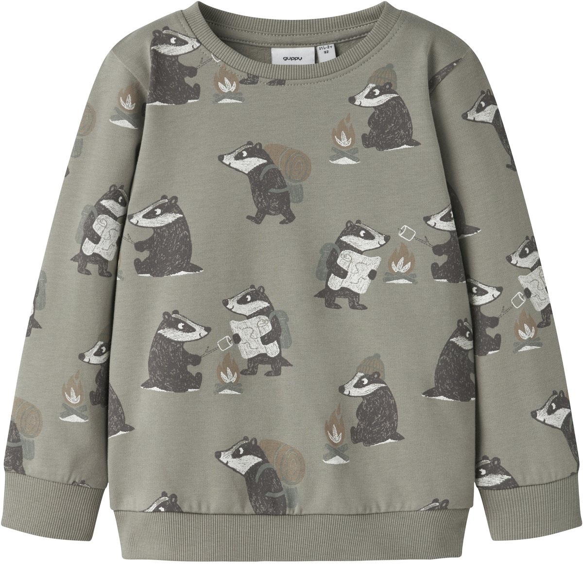 GUPPY - GMMOLIN LS SWEAT BRU Jongens Trui