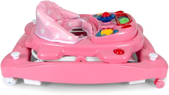 Baninni Loopstoel Classic 2-in-1 Star - Roze van Merkloos — afbeelding 5