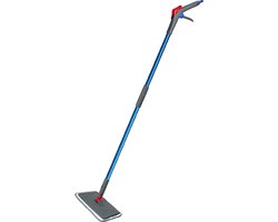 Vloerwisser inclusief extra doek - Spray Mop 'GO' - Design - Blauw