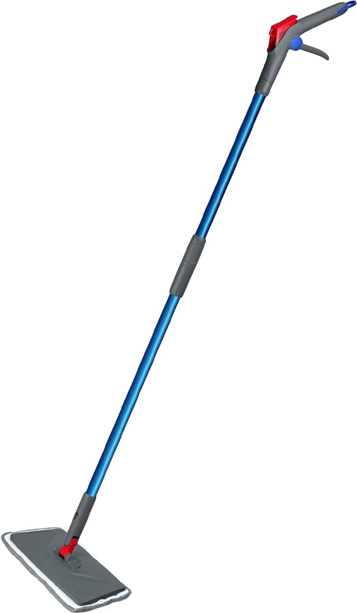 Spray Mop 'GO' - Vloerwisser inclusief extra mop - Blauw