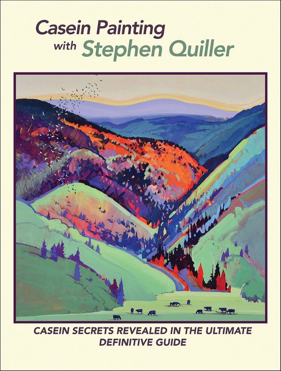 Casein Painting with Stephen Quiller - cover