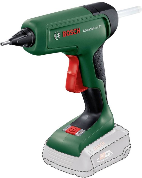Bosch AdvancedGlue 18V Accu lijmpistool - Incl. 4 lijmsticks - Zonder 18V accu en lader