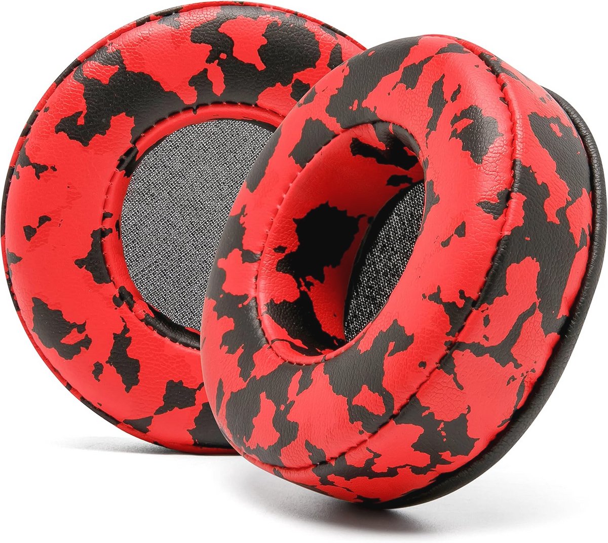 Extra Dikke Premium Oorkussens voor Hesh Hoofdtelefoons - Rood Camo