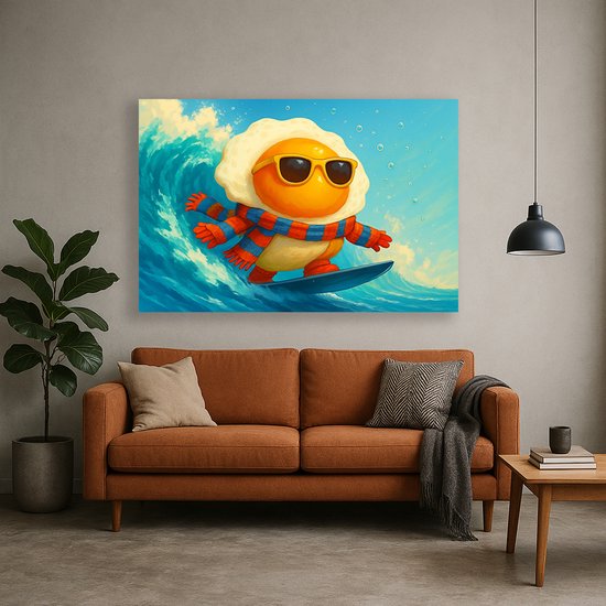 Ei muurdecoratie – wanddecoratie modern – design posters – 60x40 cm