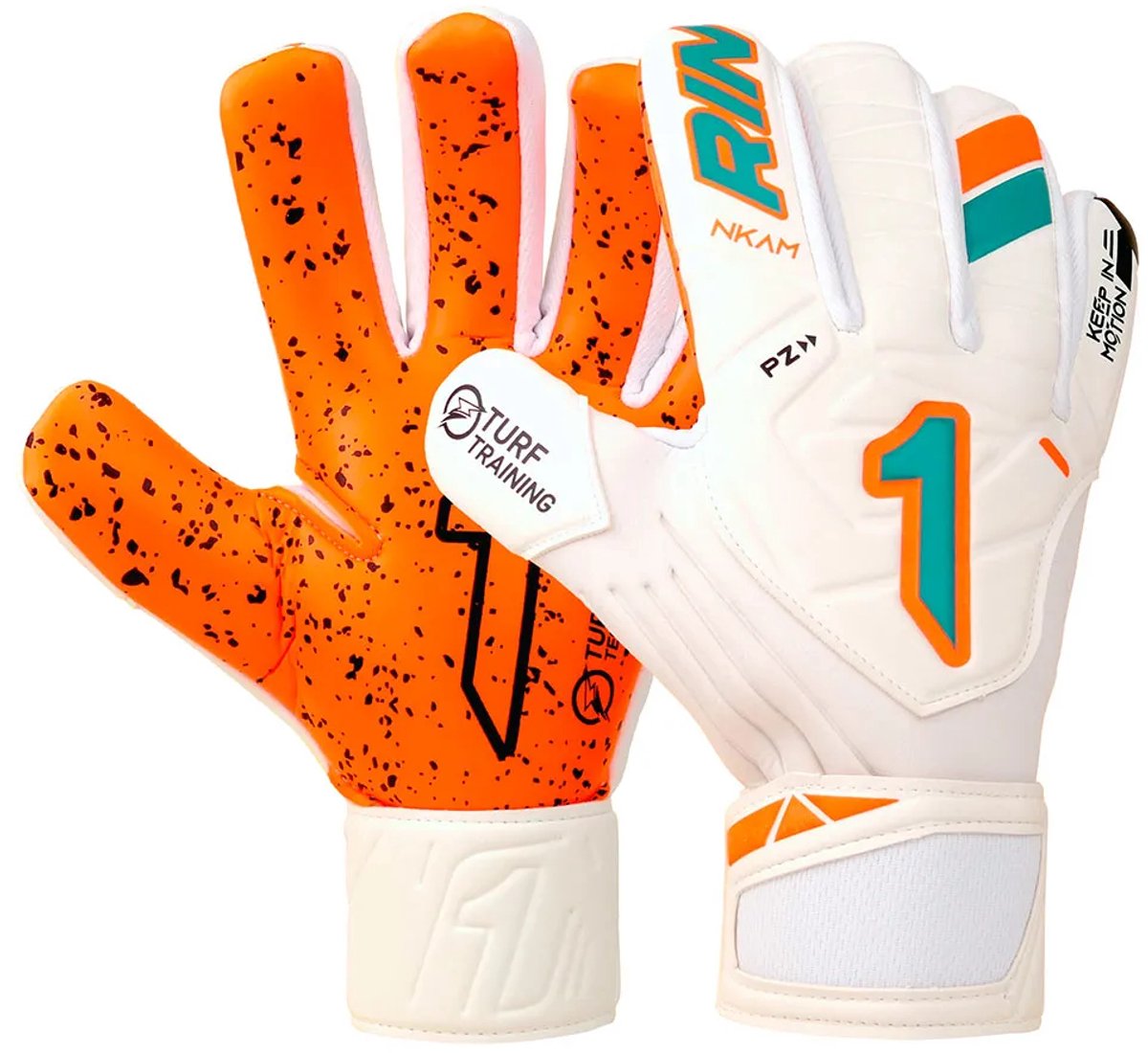 1200x1100.jpg Rinat Nkam Training Keepershandschoenen Wit 7 - Afbeelding 1