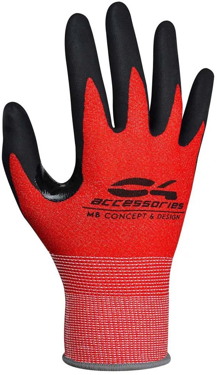 C4 Dyn Handschoenen Rood L Vrouw
