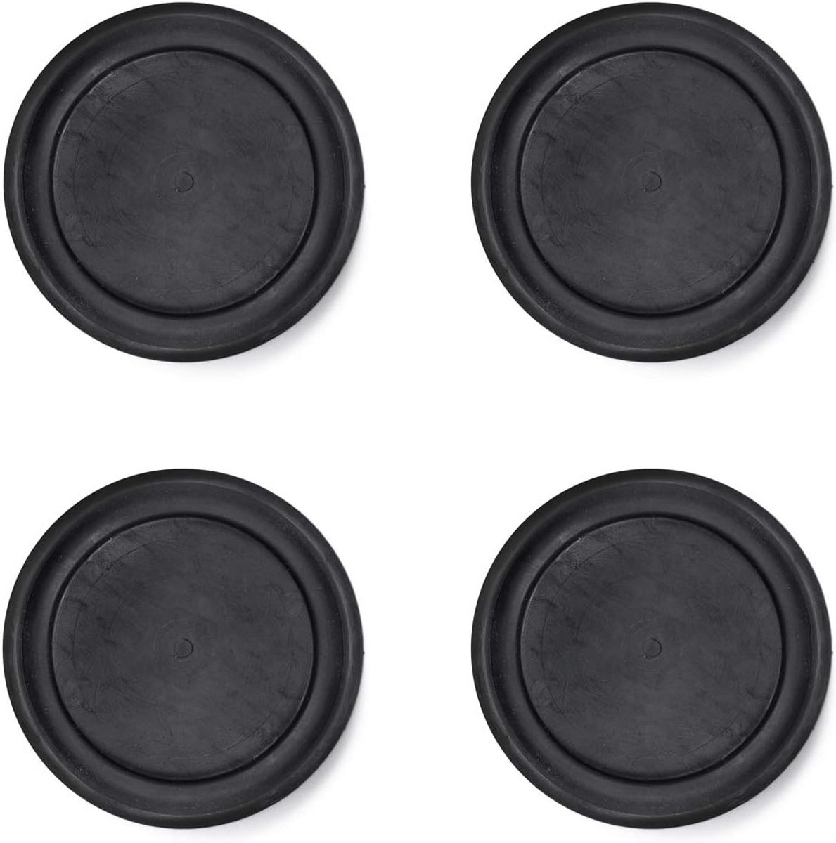 Trillingsdempers voor Wasmachine - Antislip Rubber Voetjes Zwart 4 Stuks