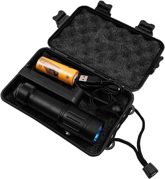 Prozhaozhu DL D10 6B S 6000 Lumen Oplaadbare Al Legering Led Bus Duiklicht Ip68