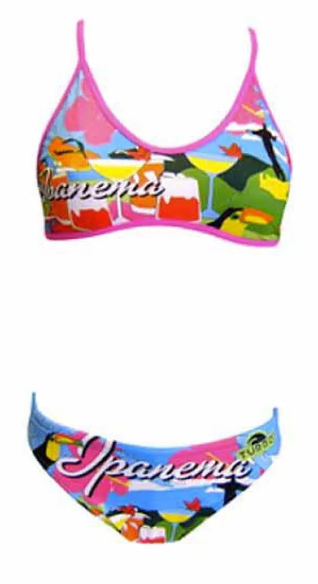 Turbo Ipannema Bikini Veelkleurig 9-10 Years Meisjes
