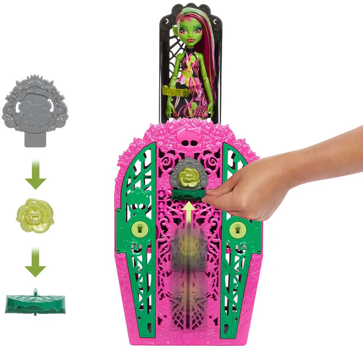 Monster High Skulltimate Secrets - Venus McFlytrap Modepop — afbeelding 4