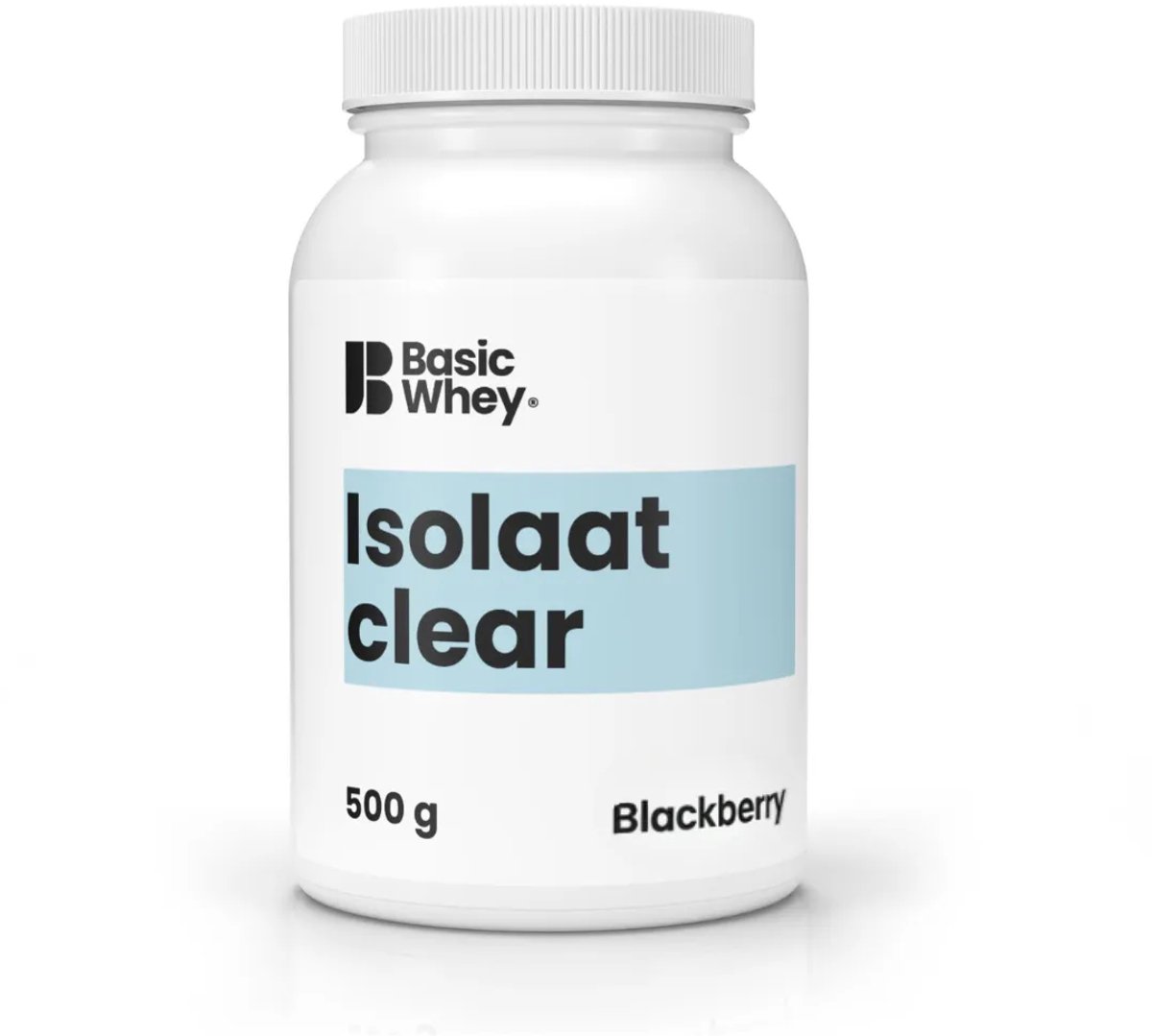 Basic Whey Clear Whey Protein Isolate Eiwitpoeder - Raspberry - 500 g